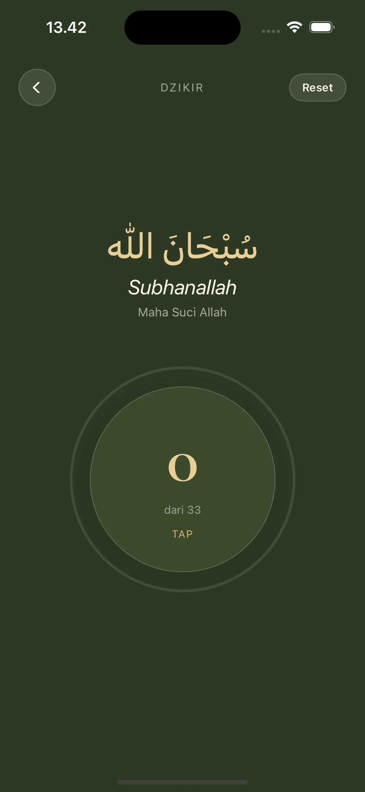 Qalwa - Tasbih: Hadir dalam setiap hitungan.